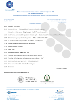 Programma Preliminare al 03_07_ 2014