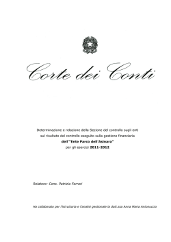 Sezione del controllo sugli enti - Delibera n. 90