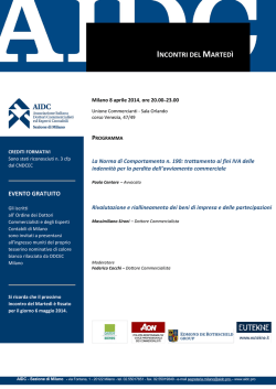 Programma - ODCEC Foggia