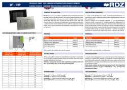 SchedaTecnica WI-IHP