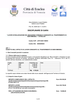 DISCIPLINARE MAGAZZINO - REV04