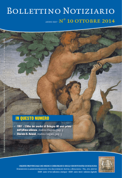Ottobre 2014 - Ordine dei Medici di Bologna