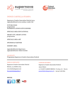 press kit - Festival Supernova