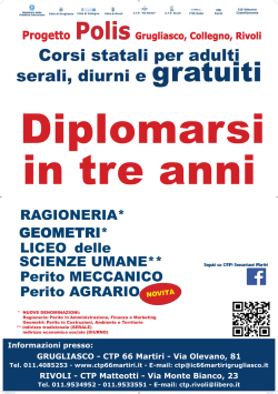 GRUGLIASCO - CTP 66 Martiri - Via Olevano, 81