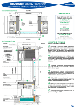 RoverBlok Energy Frangisole VP90 filo muro