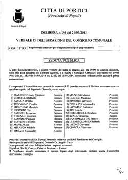 Delibera 56 .PDF - Comune di Portici