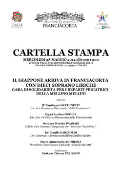 Download - ORCHESTRA FILARMONICA DELLA FRANCIACORTA