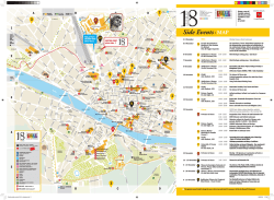Mappa Eventi Collaterali - ICOMOS General Assembly 2014
