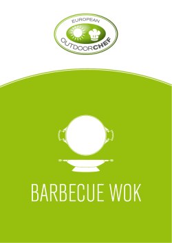 BARBECUE WOK - OutdoorChef