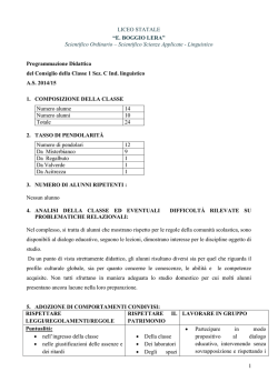 1C - Liceo scientifico Boggio Lera