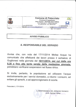 avv1 - La Voce di PETACCIATO