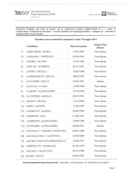 Azienda Ospedaliera Papa Giovanni XXIII