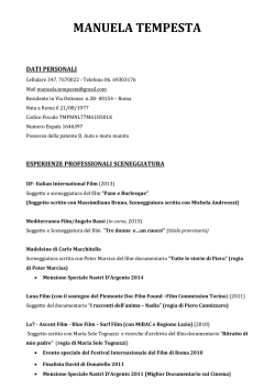 MANUELA TEMPESTA