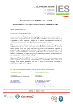 Maggiori informazioni