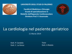 FRAGILITA - Universit&agrave; di Palermo