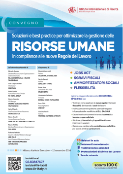 Convegno IIR_Milano_12 novembre 2014