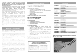 info ed iscrizioni - CAI Rivarolo C.se