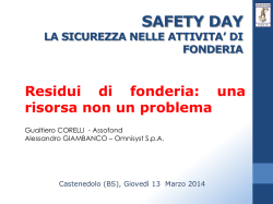 la caratterizzazione del rifiuto