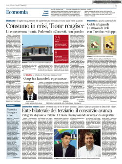 Ente consortile, categorie disposte a trattare