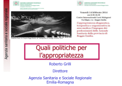 1,05 - Azienda USL di Reggio Emilia