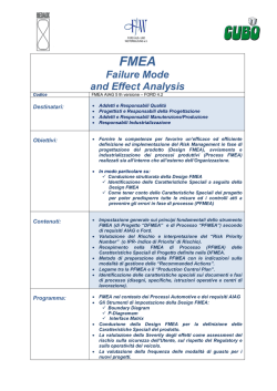 analisi dei rischi - Cubo Societ&agrave; di Consulenza Aziendale