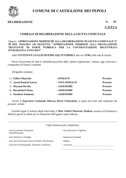 comune di castiglione dei pepoli