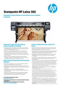 Stampante HP Latex 360 - Grafix Wide Solution