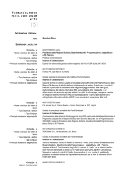 Giacalone Elena - Regione Siciliana