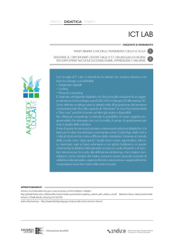 ICT LAB - Avanguardie Educative