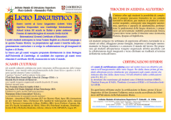 LICEO LINGUISTICO - ISIS Gobetti