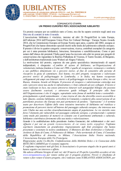 Leggi il nostro comunicato