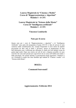 Dispensa del corso (PDF) - Dipartimento di Informatica