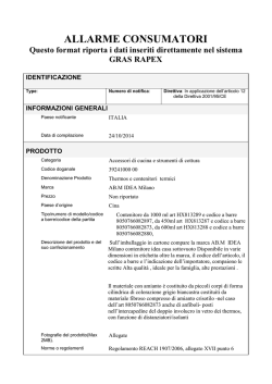 notifica - Ministero della Salute