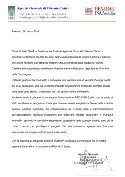 Agenzia Generale di Palermo Centro