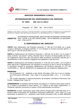 Determinazione n&deg;2993 del 24.11.2014.