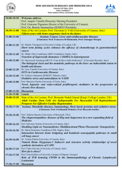 NEW ADVANCES IN BIOLOGY AND MEDICINE