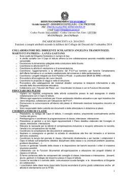 Funzioni - Istituto Comprensivo &ldquo;Evan Gorga&rdquo;