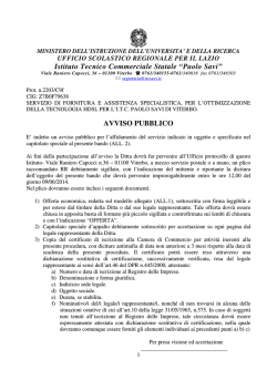 Download documento pdf - Istituto Tecnico Commerciale Paolo Savi
