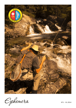 Ephemera_numero_1 / 01.2014 - Club Pescatori a Mosca Ticino