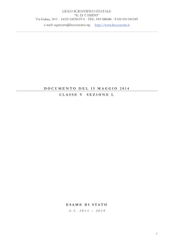 Documento - Liceo Cassini