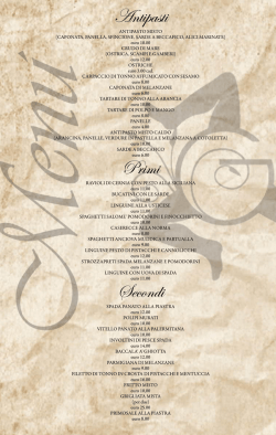 antipasto misto (caponata, panella, sfincione, sarde a