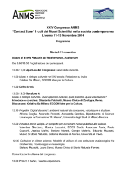 programma del convegno