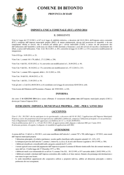 manifesto corretto - Comune di Bitonto