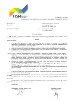 Piattaforma Ide@fism