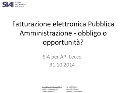 documento di presentazione