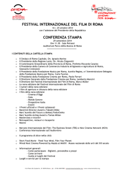 Cartella Stampa - Ministero per i Beni e le Attivit&agrave; Culturali