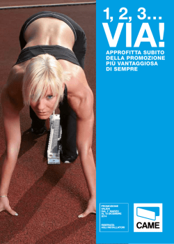 promo 1 2 3 VIA - Imat Felco S.p.A.