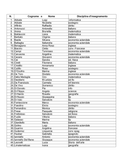 collegio docenti - Ist. "Terra di Lavoro"