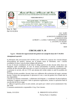 adempimenti operativi &ndash; circolare n