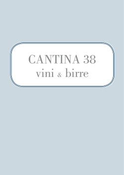 CANTINA 38 - Bistrot38